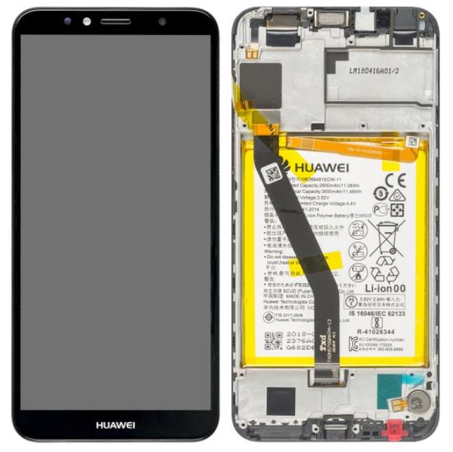 Huawei Y6 2018 LCD Assembly OEM WITH FRAME AND BATTERY