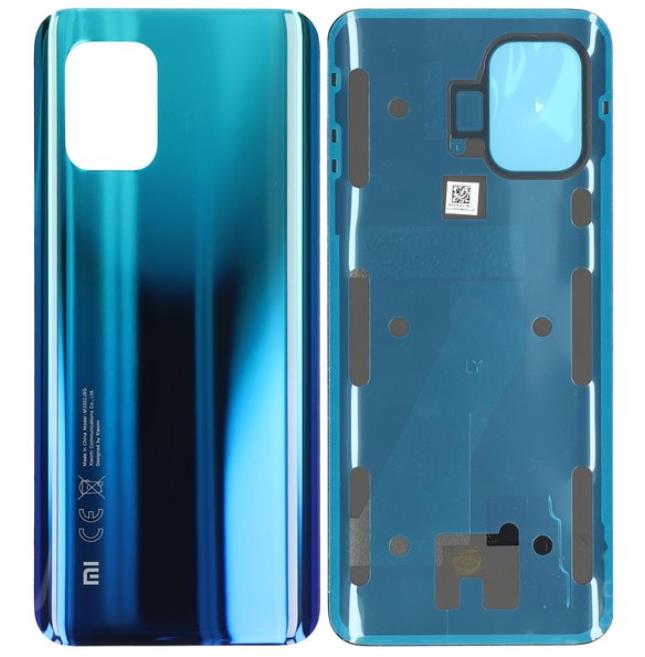 Mi 10 Lite 4G/5G Back Cover in Blue NO LENS