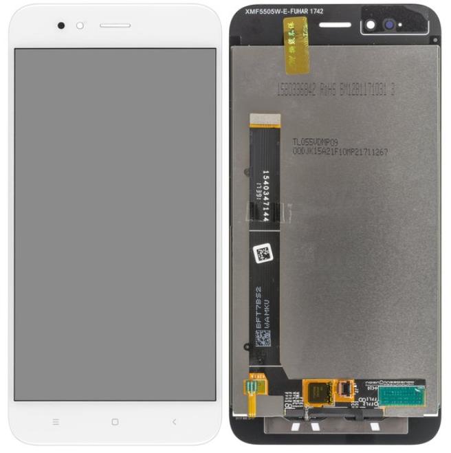 Mi A1 LCD Assembly in White