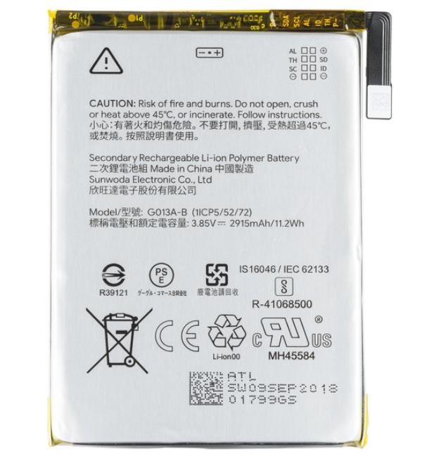 Google Pixel 3 Battery