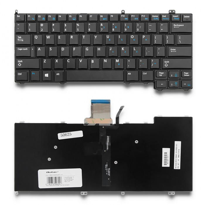 Dell Latitude E7440 E7420 E7240 US Keyboard