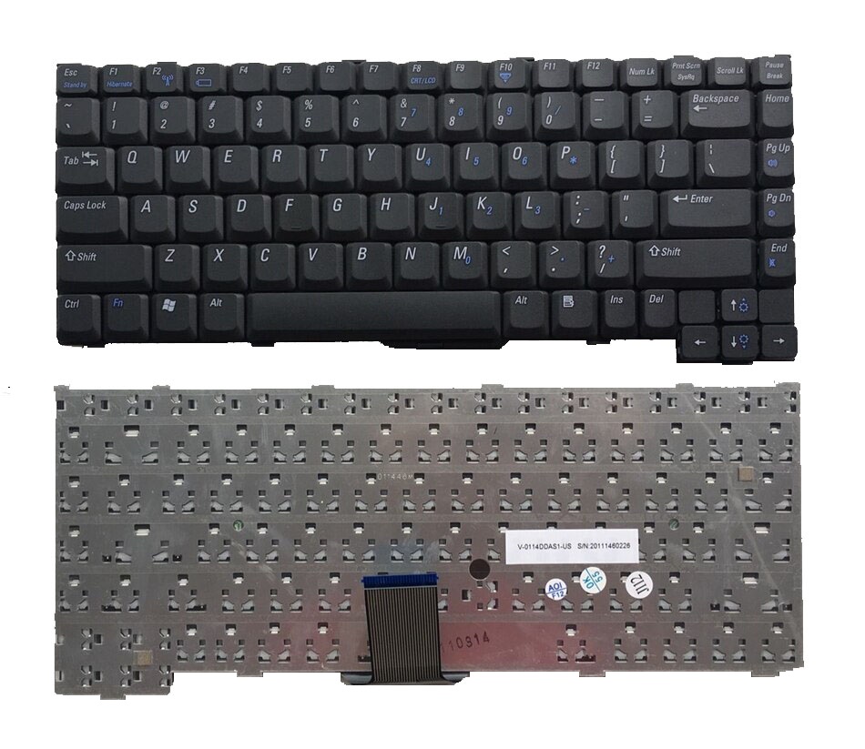 Dell Inspiron 1200 2200 US Keyboard