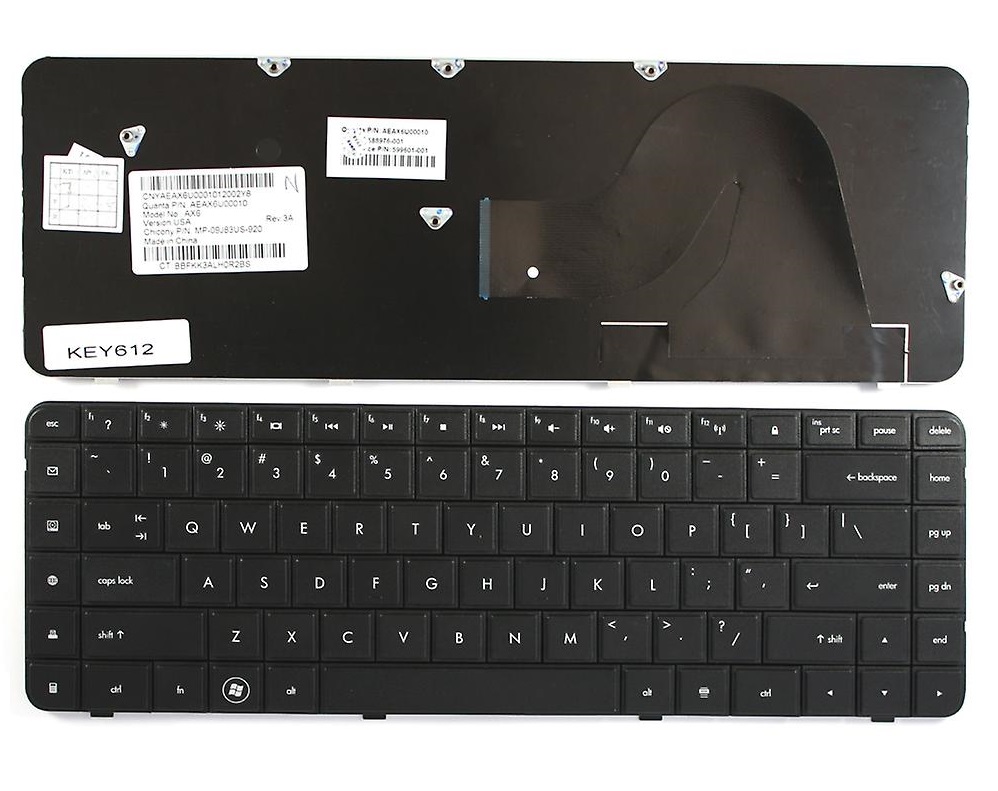 HP Compaq CQ56 CQ62 US Keyboard