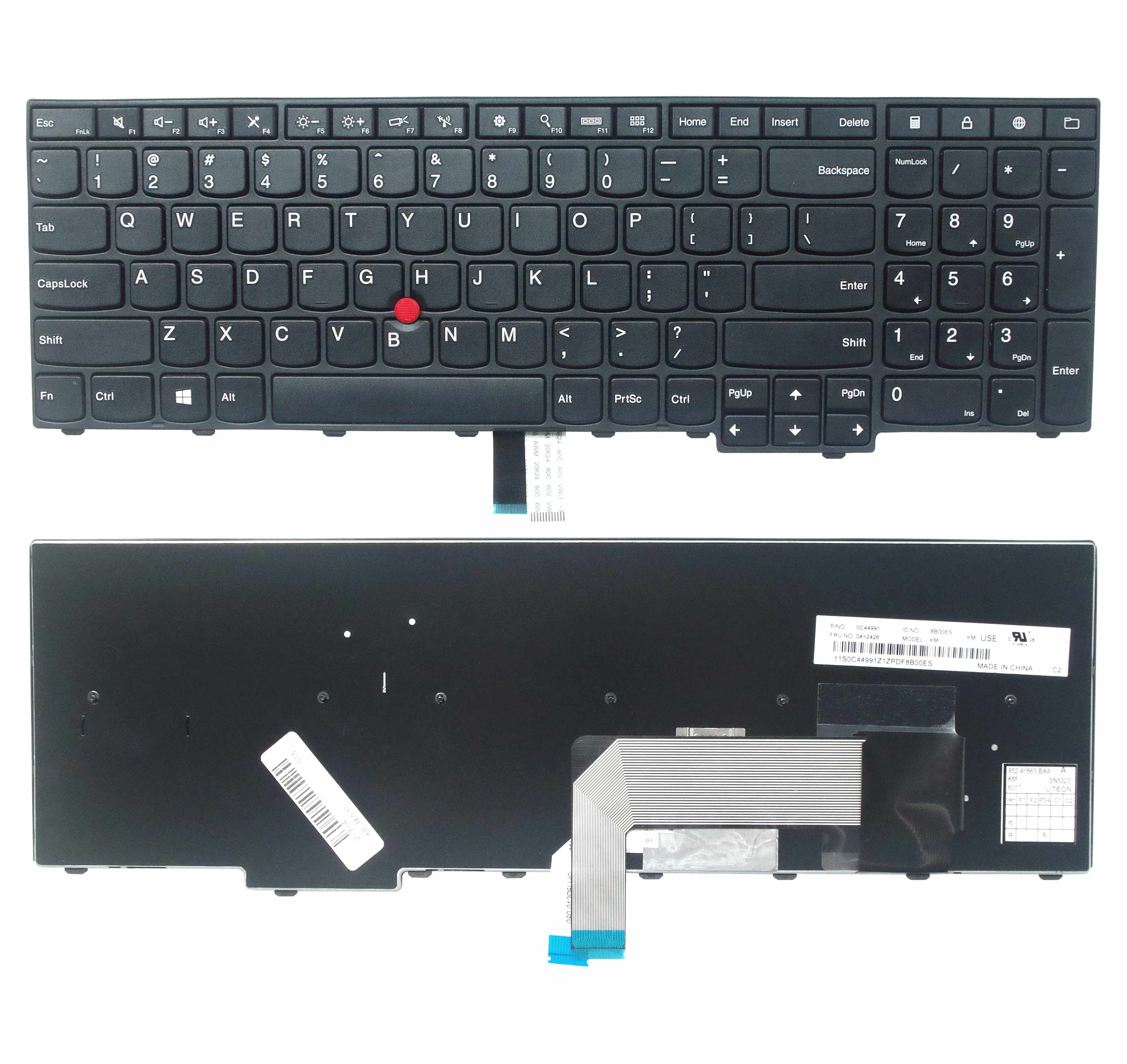 Lenovo Thinkpad E531/540 T540/550 L540/570 W540/550 Keyboard 