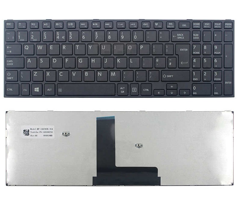 Toshiba Satellite Pro C50 C50-B C55-B/D C70 Keyboard