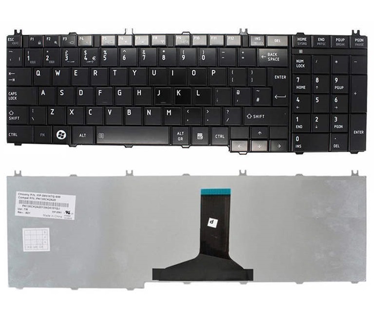 Toshiba C650/660 L650/670/675/750 Keyboard