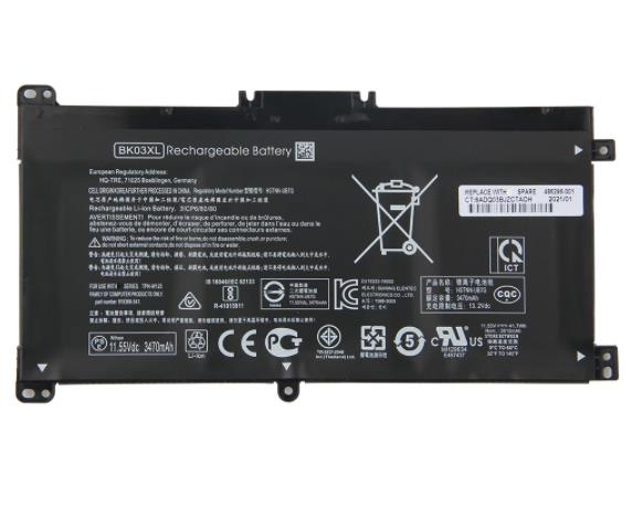 Battery BK03XL for HP Pavilion x360 14-BA 