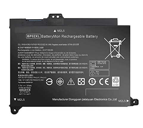 Battery BP02XL for HP Pavilion 15-AU/AW