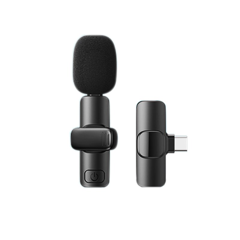 Remax K03c Type C 2 in 1 Wireless Live-Stream Microphone