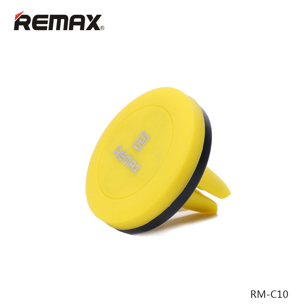 Remax RM-C10 Magnetic Car Mount Holder in Yellow