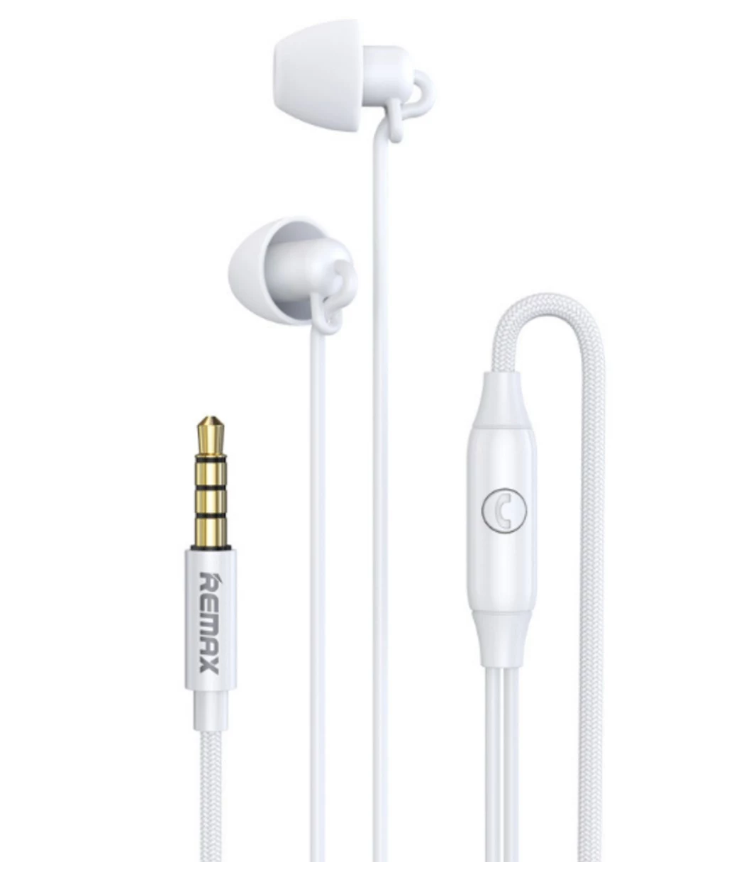 Remax RW-105 3.5mm Headphone in White