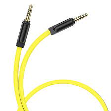 HOCO UPA16 Jack 3.5mm AUX Audio Cable 2M in Yellow