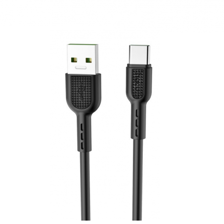 HOCO X33 USB to Type C 5A Charging Cable in Black