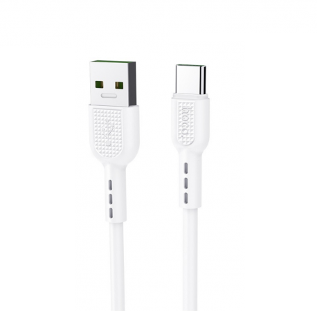 HOCO X33 USB to Type C 5A Charging Cable in White