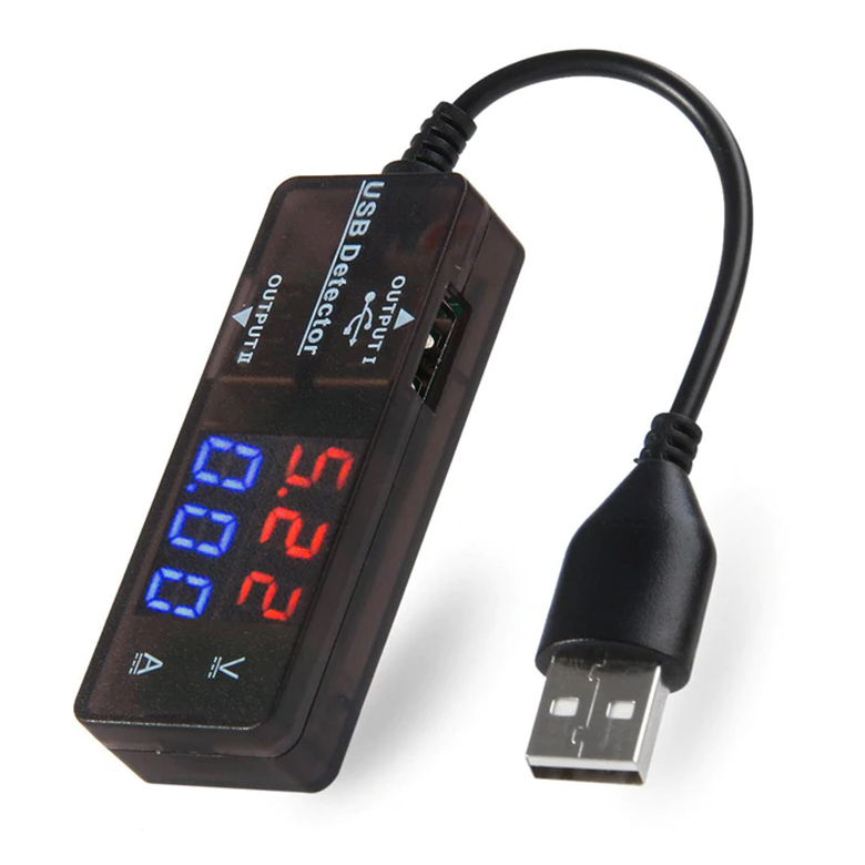 USB Power Current Amp Voltage Detector Meter Tester