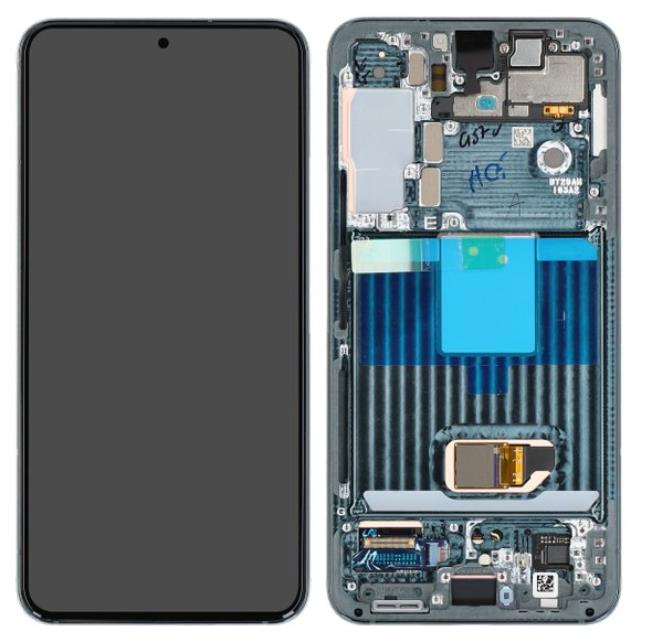 Galaxy S22 S901 LCD Assembly in Green(ServicePack)