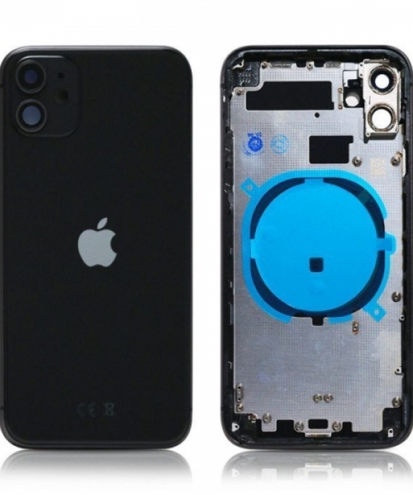 iPhone 11 Back Housing without Small Parts in Black