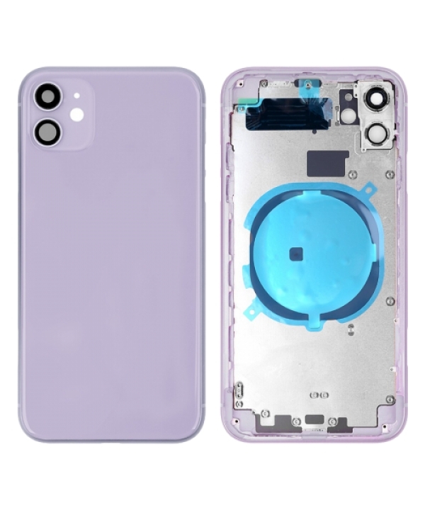 iPhone 11 Back Housing without Small Parts in Purple