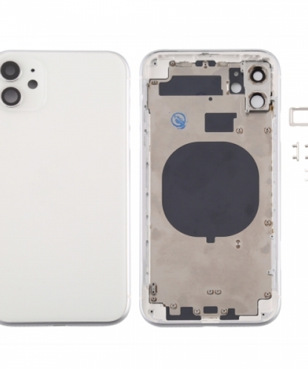 iPhone 11 Back Housing without Small Parts in White