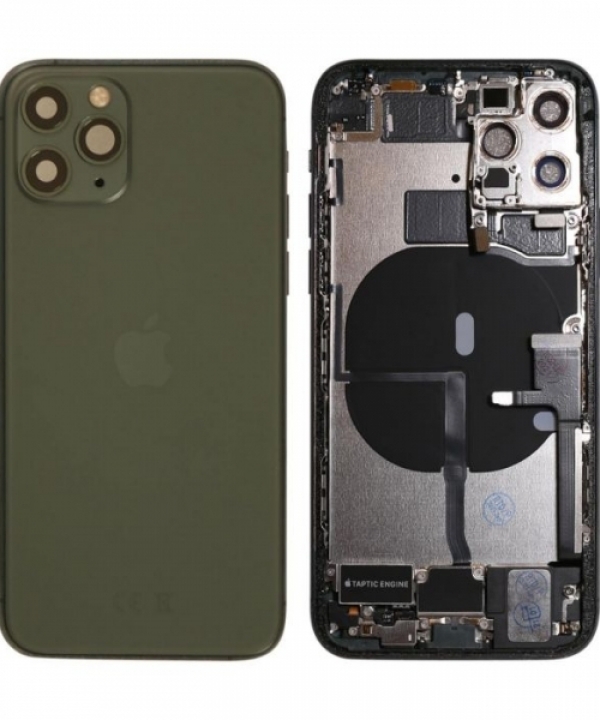 iPhone 11 Pro Back Housing with Full Parts in Green