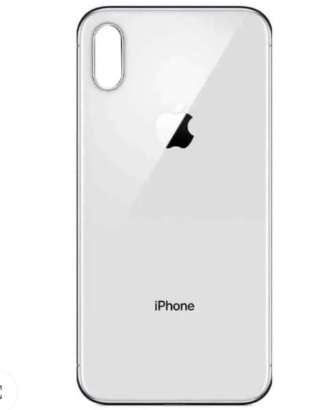 iPhone XS Back Glass in White