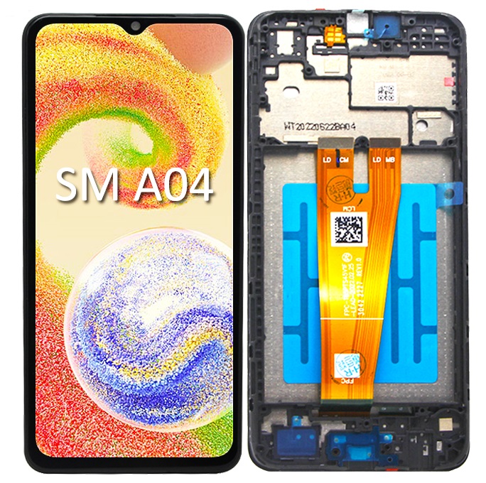 Galaxy A04 A045F LCD Assembly with Frame