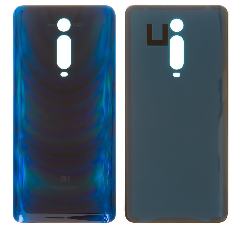 Mi 9T/ 9T Pro Back Cover Without Lens in Blue