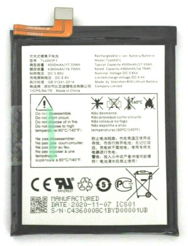 TCL 10 5G Battery