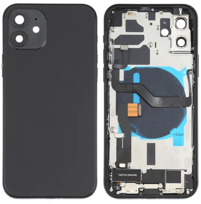 iPhone 12 Housing with Full Parts in Black