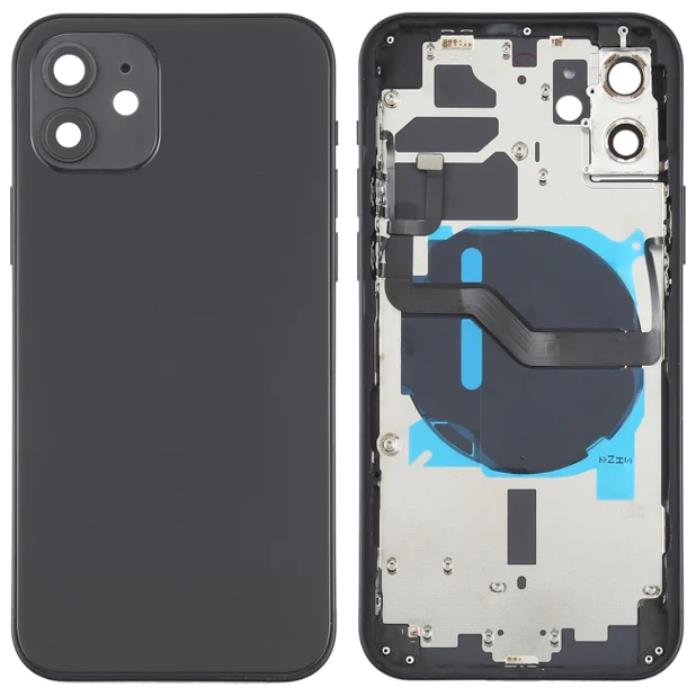 iPhone 12 Housing with Power and Volume Flex in Black