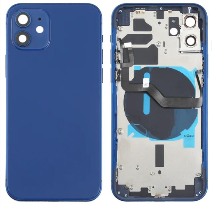 iPhone 12 Housing with Power and Volume Flex in Blue