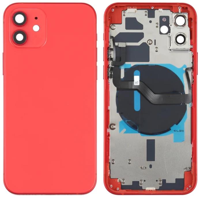 iPhone 12 Housing with Power and Volume Flex in Red