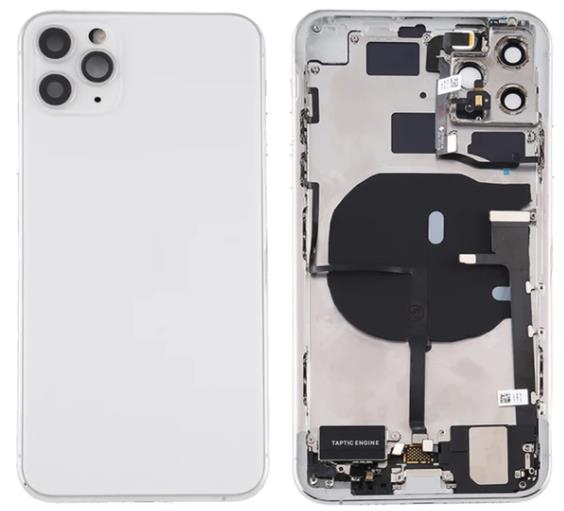 iPhone 11 Pro Back Housing with Full Parts in White
