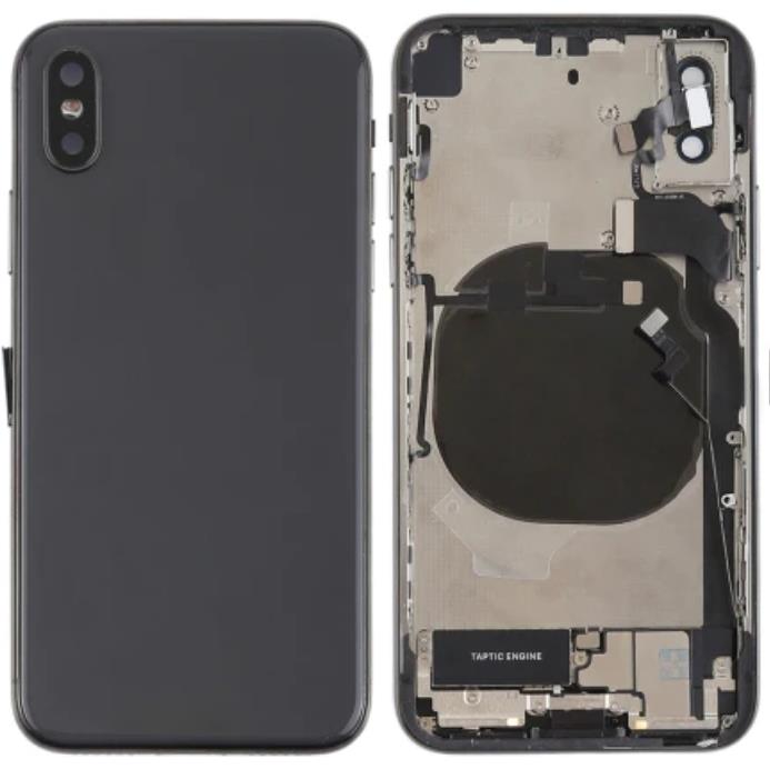 iphone x  Cover Housing with Small Parts in Black