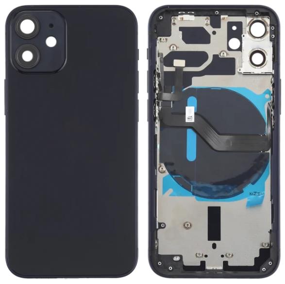 iPhone 12 Mini Housing with Power and Volume Flex in Black