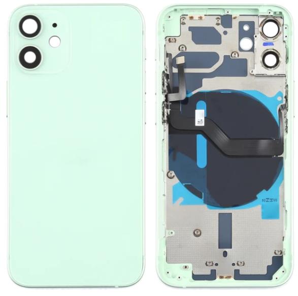 iPhone 12 Mini Housing with Power and Volume Flex in Green