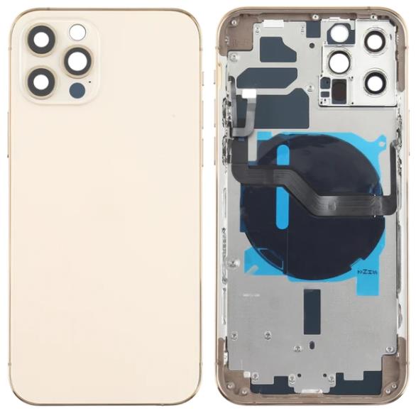 iPhone 12 Pro Housing with Power and Volume Flex Gold