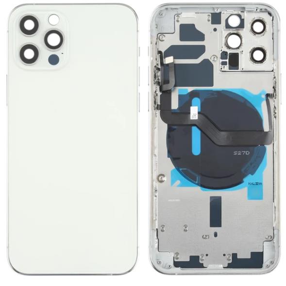 iPhone 12 Pro Housing with Power and Volume Flex White