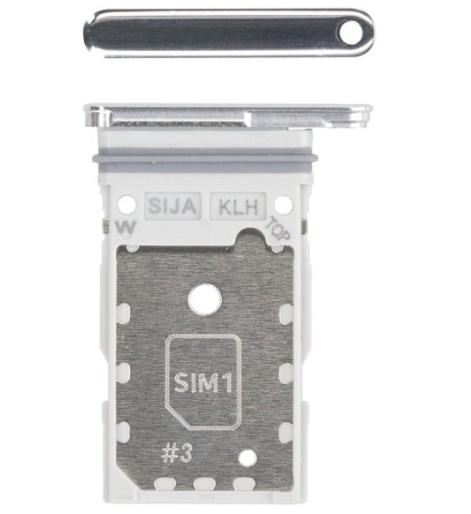 Galaxy S22/ S22 plus SIM Tray in Silver