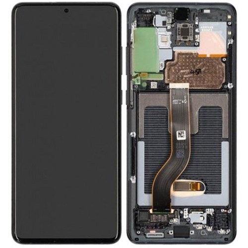 Galaxy S23 S911B LCD Assembly in Black (Service Pack)