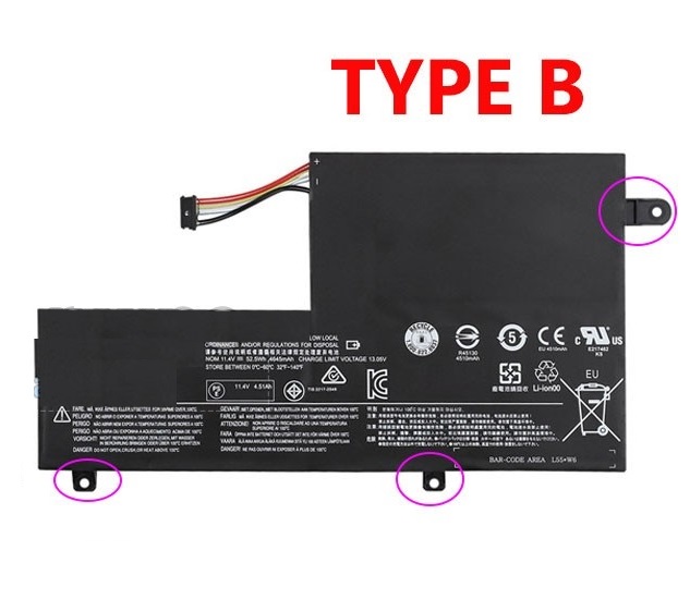 Battery L14L2P21 L14M2P21 L15L3PB0 for Lenovo Yoga