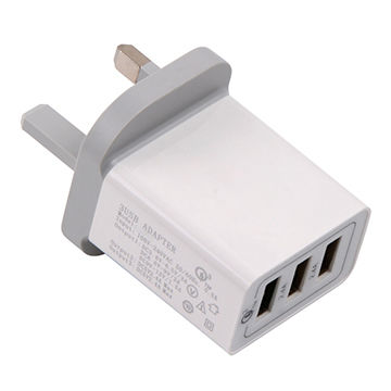 30W Output 3 USB Ports Travel Fast Charger