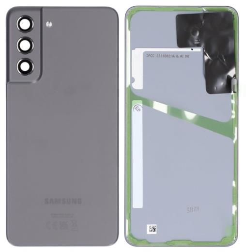 Galaxy S21 FE G990B Back Battery Cover in Grey/Black