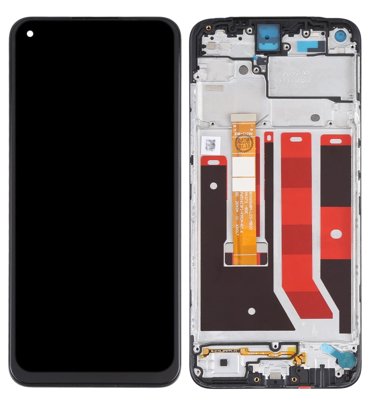 OPPO A53 4G LCD Assembly with Frame