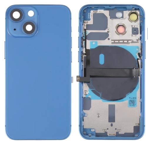 iPhone 13 Mini Back Housing with Power Flex in Blue