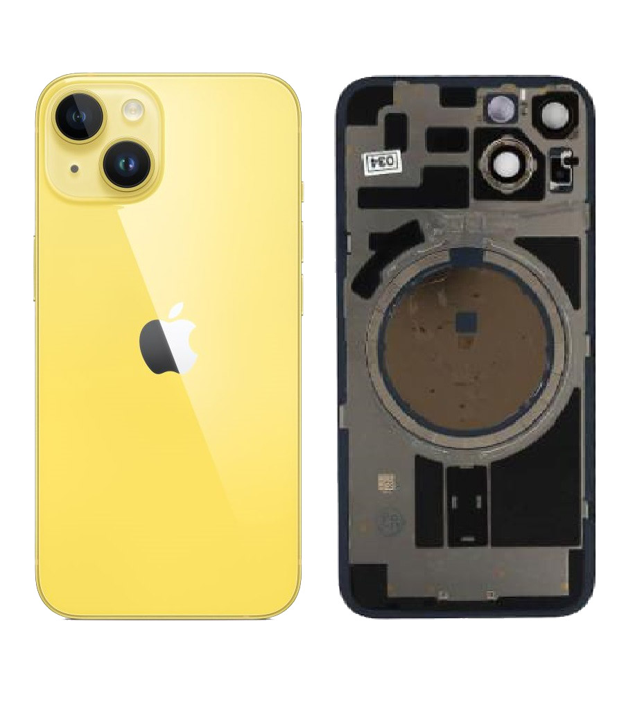 iPhone 14 Back Glass in Yellow