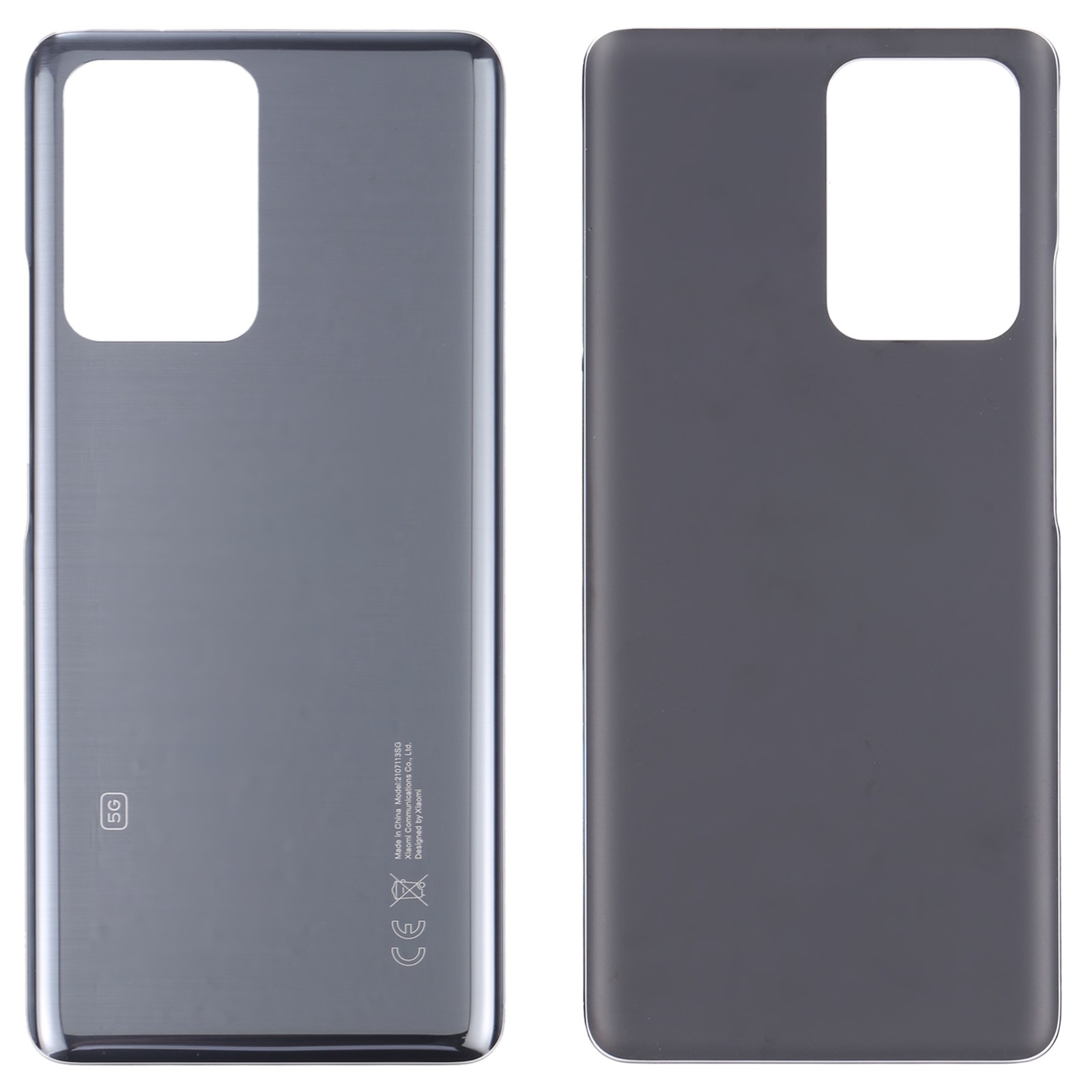 RedMi Note 11T/ 11T Pro Back Battery Cover in Grey ( No Lens)