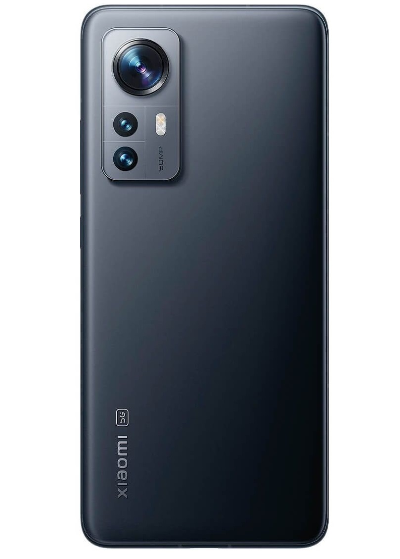 Mi 12 5G Back Battery Cover with Lens in Grey