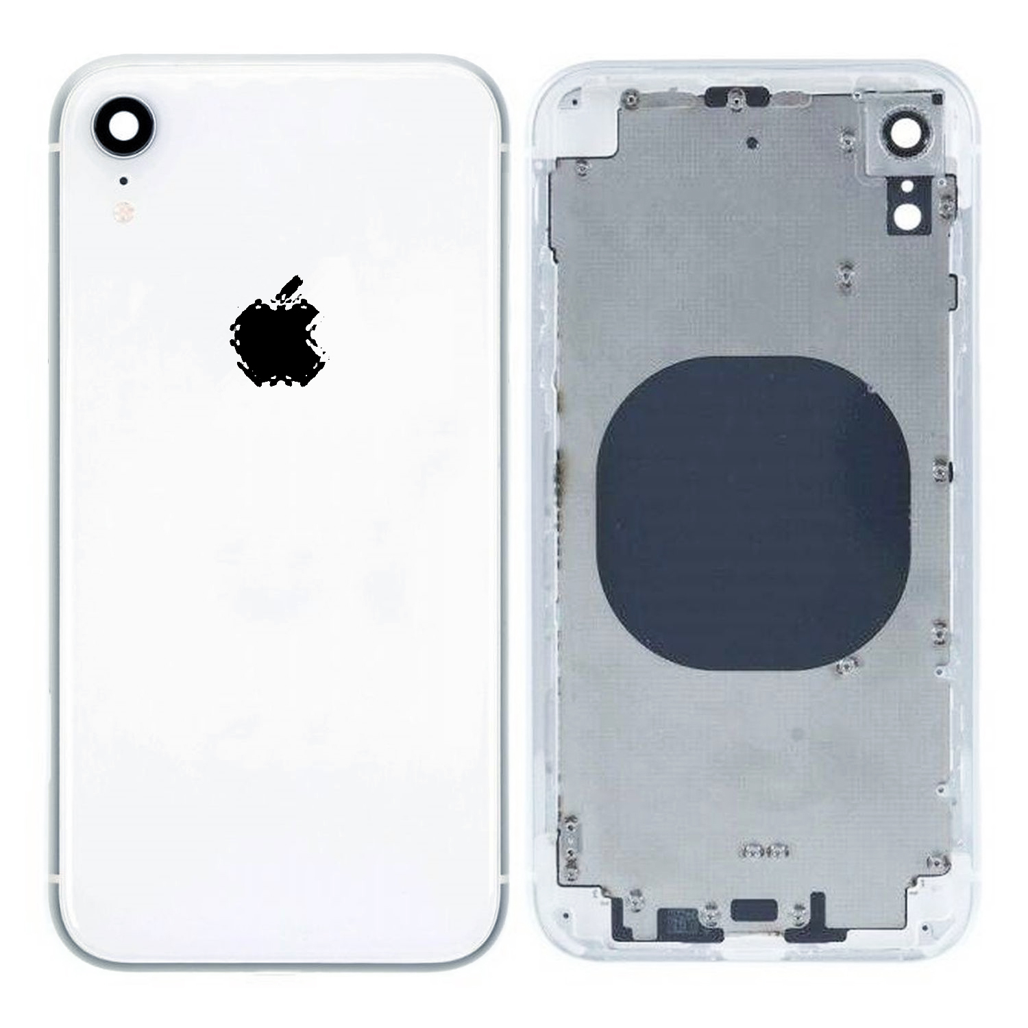 iPhone XR Back Housing without Small Parts in White