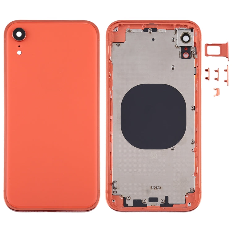 iPhone XR Back Housing without Small Parts in Orange